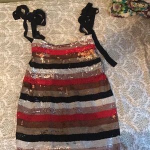 Gorgeous and trendy mini NBD sequin dress.